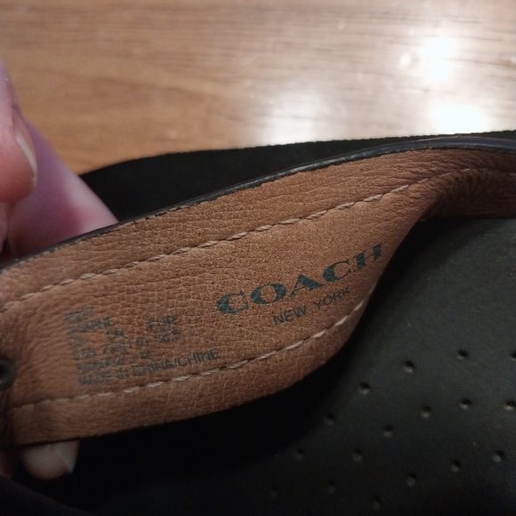 Coach Black and Gray Sandals - Picture 3 of 3